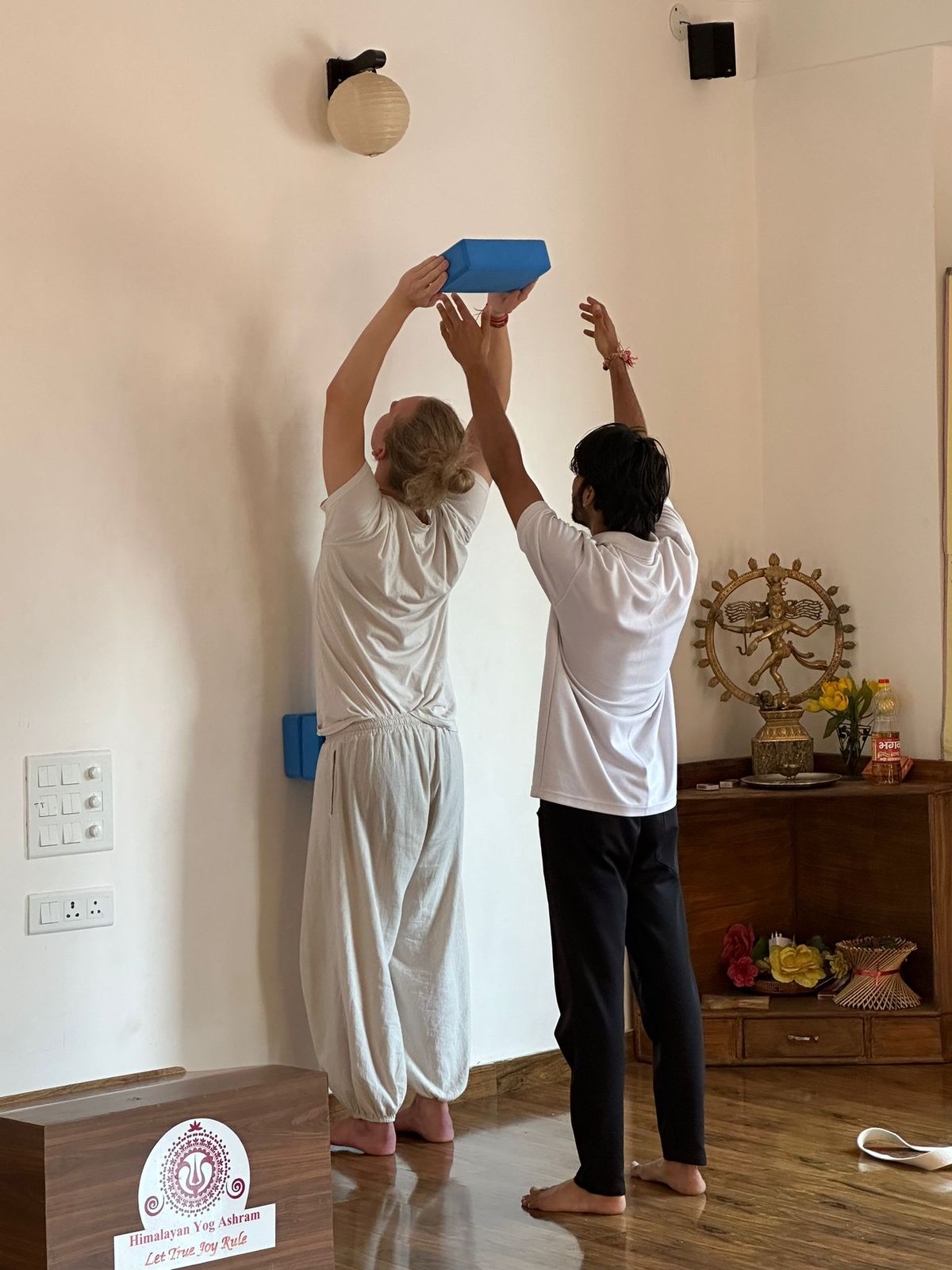 Ashram room at IYA Rishikesh